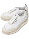 Eco Nylon Alumni Low Top Sneakers White - THOM BROWNE - BALAAN 2