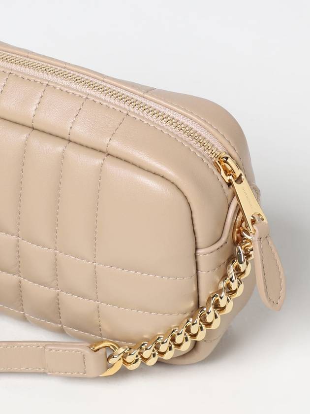 Women's Lola Quilted Mini Camera Cross Bag Haute Beige - BURBERRY - BALAAN 4