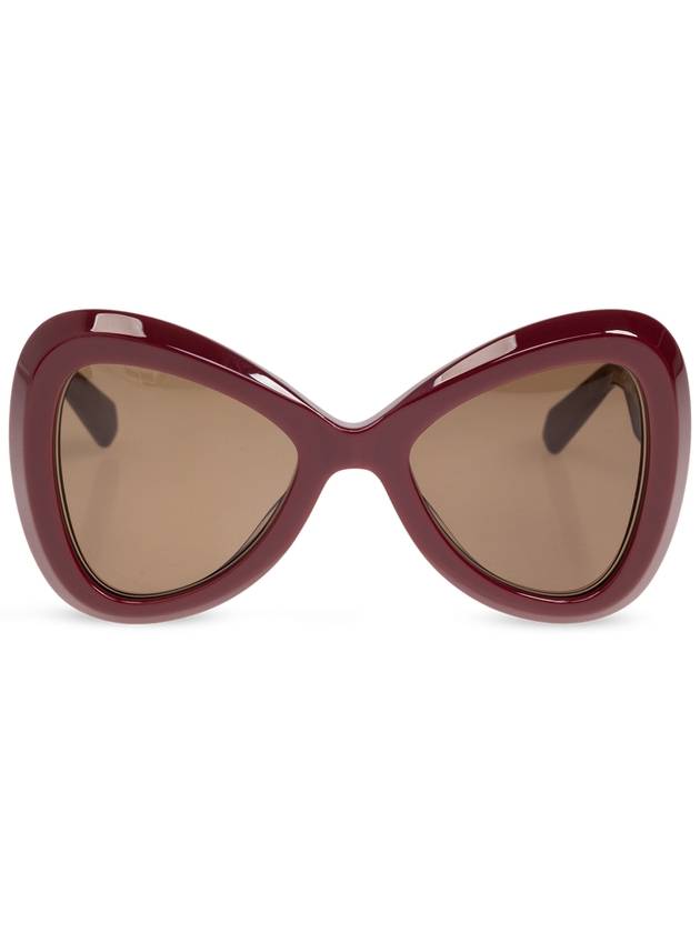 Valentino Eyewear Sunglasses, Women's, Burgundy - VALENTINO - BALAAN 1