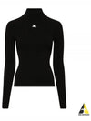 Reedition Turtle Neck Black - COURREGES - BALAAN 2