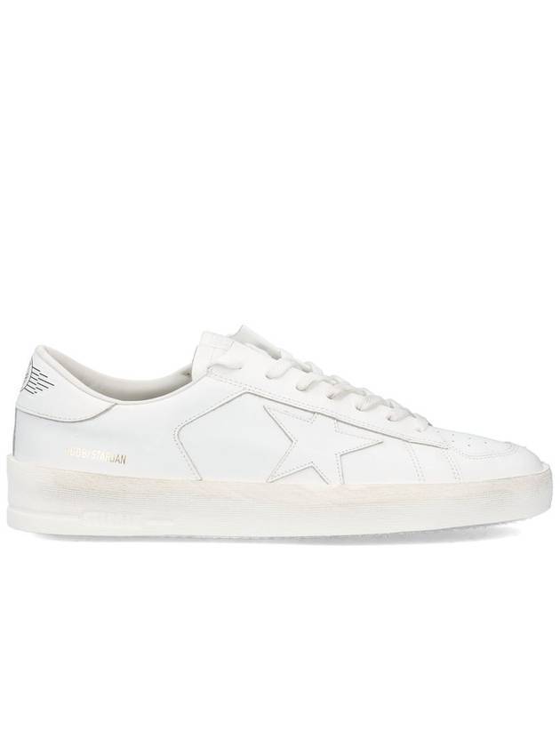 Stardan Leather Low Top Sneakers White - GOLDEN GOOSE - BALAAN 1
