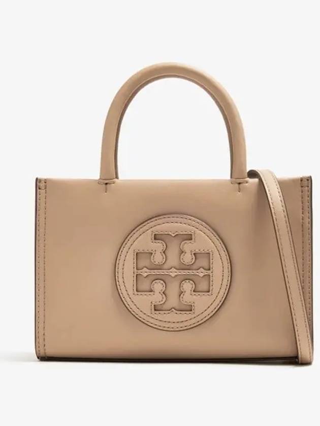 Ella Bio Mini Tote Bag Beige - TORY BURCH - BALAAN 3