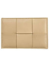 Intrecciato Leather Card Wallet Porridge - BOTTEGA VENETA - BALAAN 2