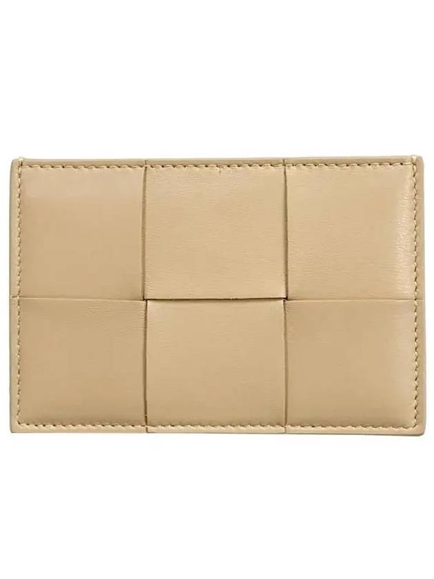 Intrecciato Leather Card Wallet Porridge - BOTTEGA VENETA - BALAAN 2