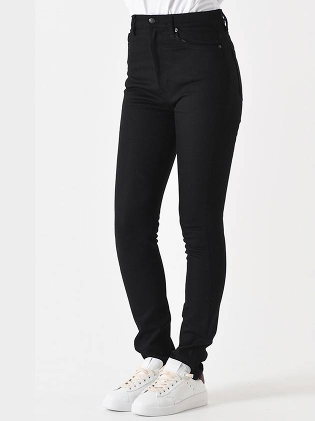 Women's Slim Fit High Waist Jeans Black - AMI - BALAAN 2