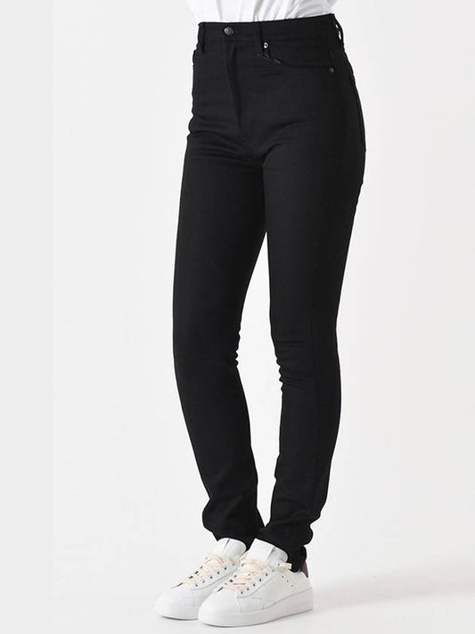 Women s Slim Fit High Waist Jeans Black - AMI - BALAAN 2