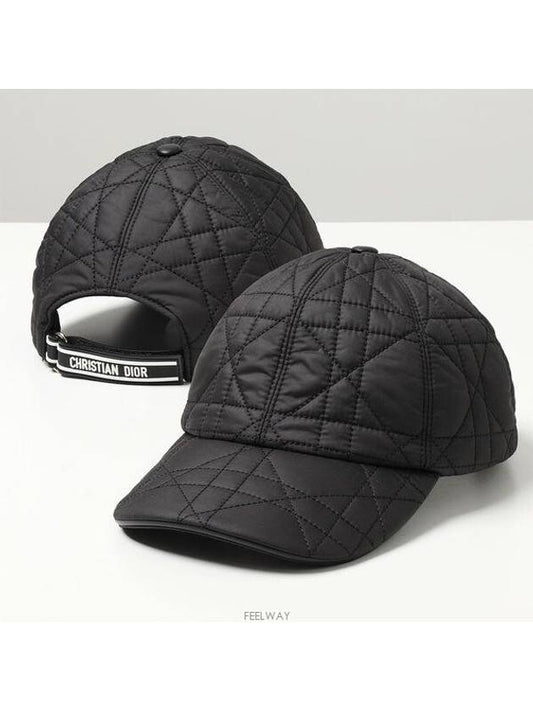 D Player Cannage Ball Cap Black - DIOR - BALAAN 2