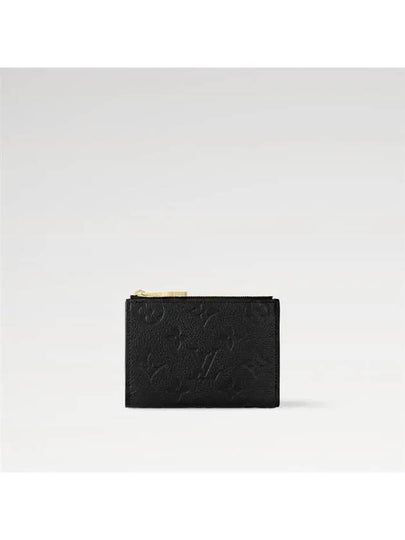 Lisa Monogram Leather Half Wallet Black - LOUIS VUITTON - BALAAN 2