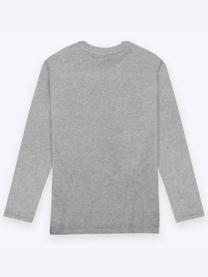 Kentas Basic Round Long Sleeve T Shirt Gray - SUPENER - BALAAN 2