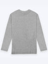 Kentas Basic Round Long Sleeve T Shirt Gray - SUPENER - BALAAN 4