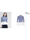 V-collar block sweater-HB4WSW001GB - HOLIC&PLAY - BALAAN 6