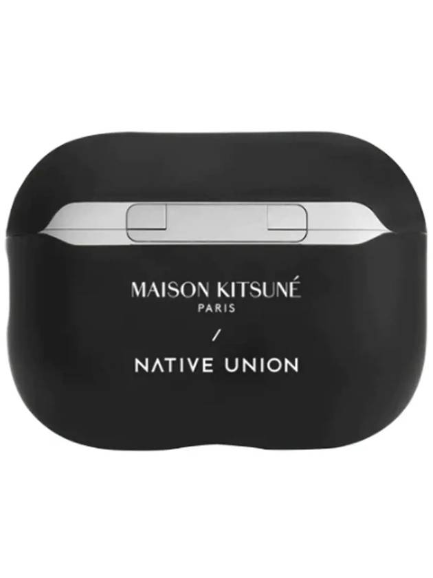 Fox Head Pattern AirPod Pro Case Black APPRO2BLKAOF P198 - MAISON KITSUNE - BALAAN 2