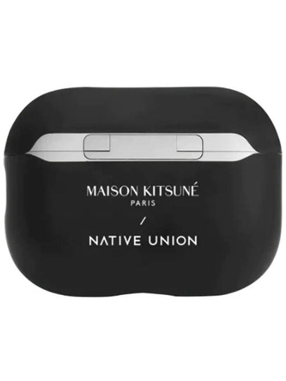 Fox Head Pattern AirPod Pro Case Black APPRO2BLKAOF P198 - MAISON KITSUNE - BALAAN 2