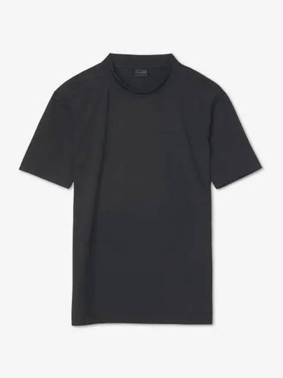 Super Tight Shiny Fitted Short Sleeve T-Shirt Black - BALENCIAGA - BALAAN 2