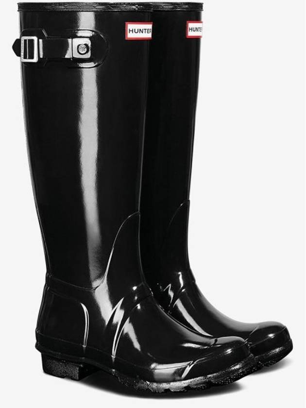 Original Tall Gloss Rain Boots Black - HUNTER - BALAAN 2