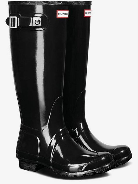 Original Tall Gloss Rain Boots Black - HUNTER - BALAAN 2