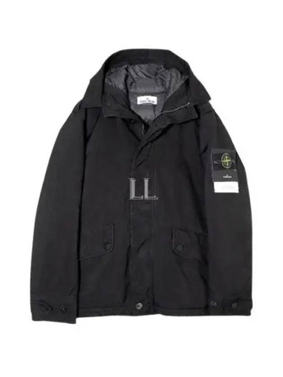 David-TC Down Short Parka Black - STONE ISLAND - BALAAN 2