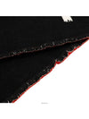 Graffiti Logo Scarf Black - ALEXANDER MCQUEEN - BALAAN 4