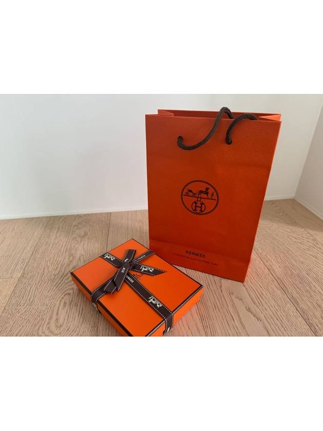 Mini Pop H Pendant Rose Gold & Blanc - HERMES - BALAAN 3