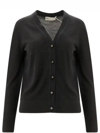 Simone Knit Cardigan Black - TORY BURCH - BALAAN 2