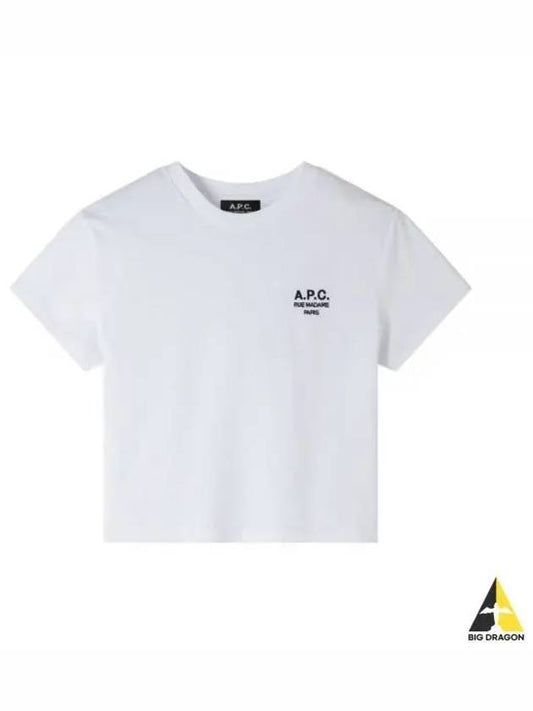 Boxy Rue Madame Short Sleeve T-Shirt White - A.P.C. - BALAAN 2