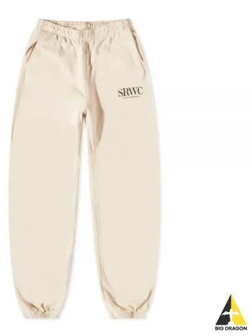 Upper East Side Sweatpant Cream SW622 Upper East Side Sweatpant - SPORTY & RICH - BALAAN 1