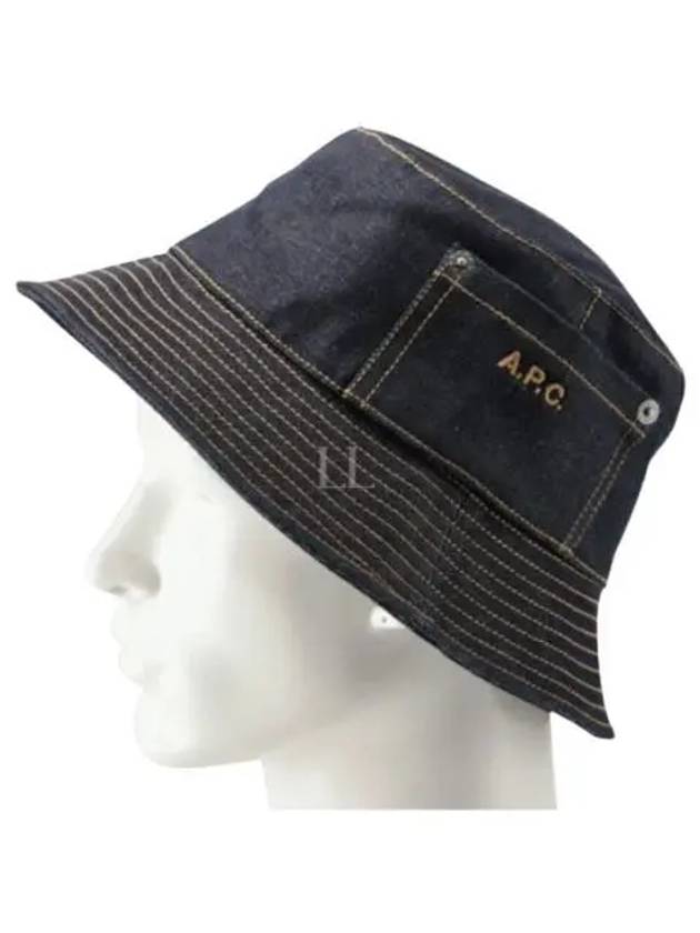 Bob Thais Denim Bucket Hat Indigo - A.P.C. - BALAAN 2