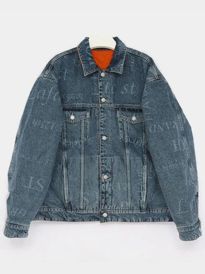 Reversible Trucker Denim Jacket Washed Blue - SUPREME - BALAAN 2