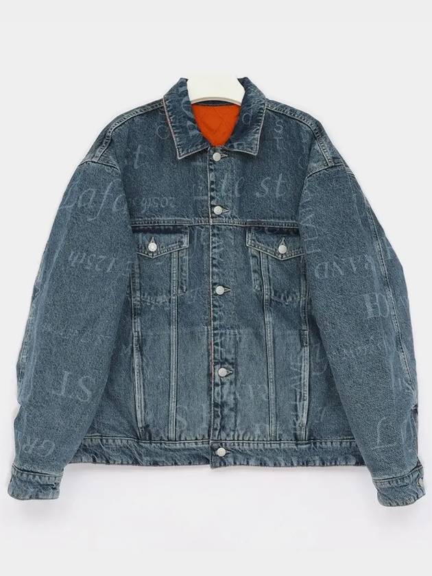 Reversible Trucker Denim Jacket Washed Blue - SUPREME - BALAAN 3