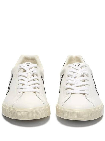 Esplar low top round toe rubber sole leather sneakers EO0200005B - VEJA - BALAAN 2