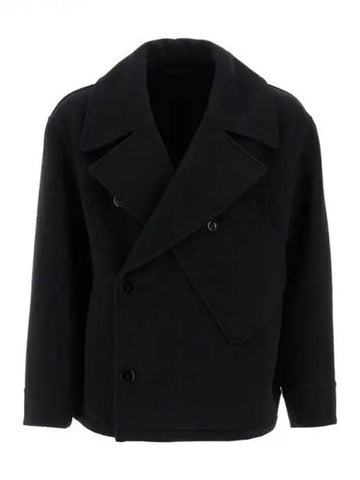 Dispatch double wool peacoat - LEMAIRE - BALAAN 1