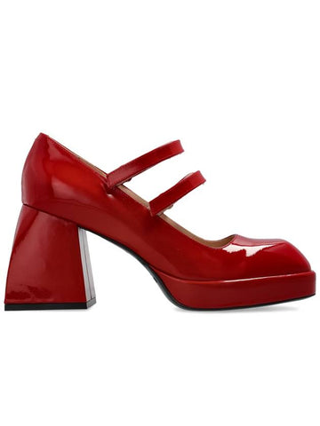 Nodaleto Heeled Shoes, Women's, Red - NODALETO - BALAAN 1