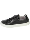 Women's Glitter Low Top Sneakers Black - JOSHUA SANDERS - BALAAN 3