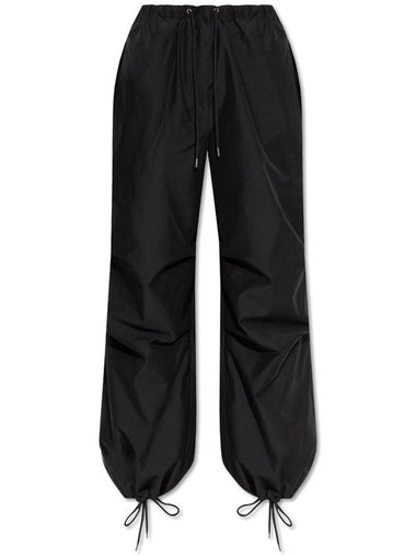 Relaxed Fit Track Pants Black - ACNE STUDIOS - BALAAN 1