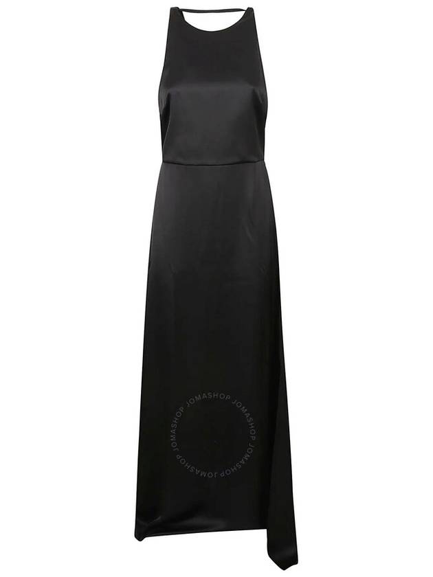 Burberry Jeanie Open-Back Sleeveless Silk Dress, Brand Size 2 (US Size 0) - BURBERRY - BALAAN 1