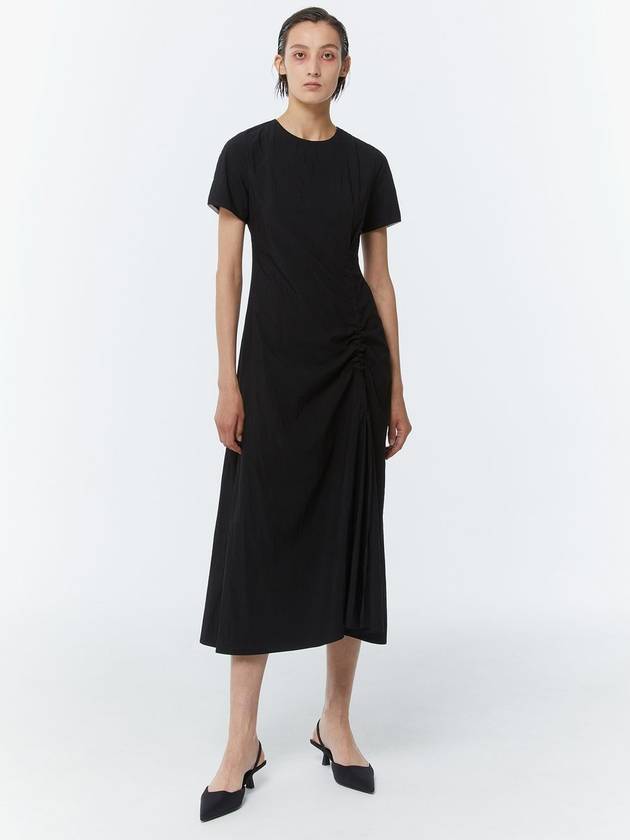 SHIRRING DRESS BLACK - KIMDOH - BALAAN 2