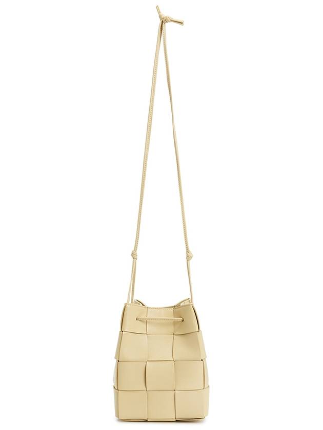 Intrecciato Cassette Small Bucket Bag Porridge - BOTTEGA VENETA - BALAAN 7