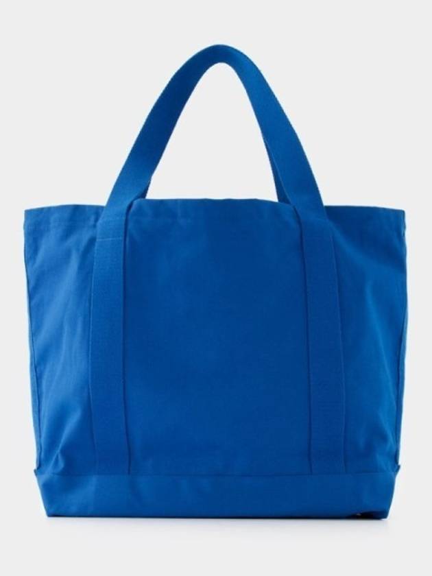 Palais Royal Shopping Tote Bag Sapphire - MAISON KITSUNE - BALAAN 4