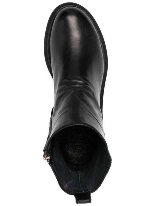 Officine Creative Eventual Ankle Boots In Wrinkled Calfskin - OFFICINE CREATIVE - BALAAN 3