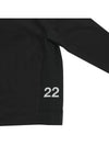 Waffen Patch Crewneck Sweatshirt Black - STONE ISLAND - BALAAN 5