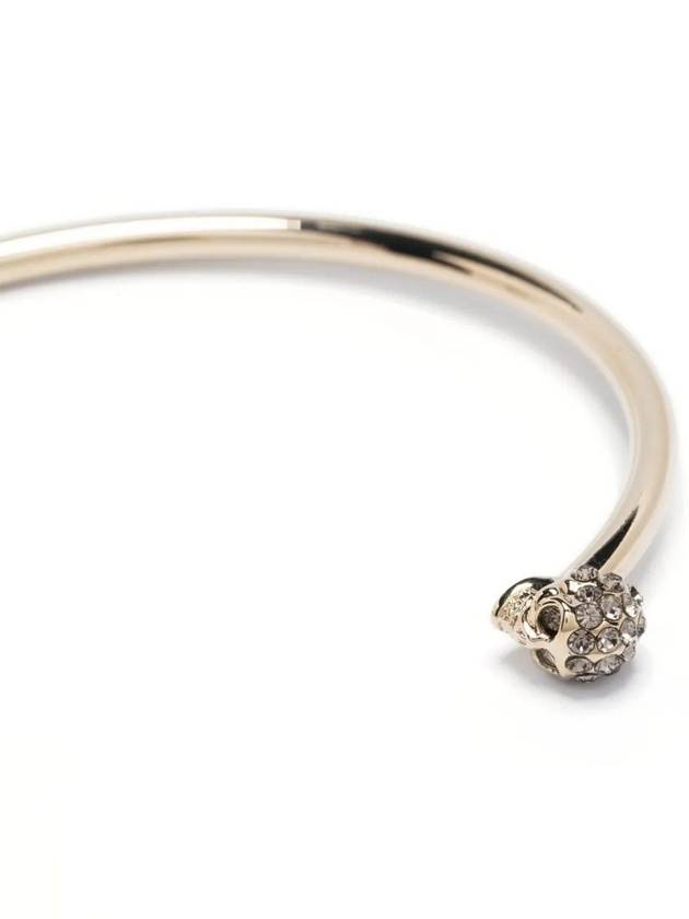 Twin Skull Bracelet Gold - ALEXANDER MCQUEEN - BALAAN 5