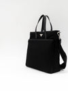 Men s Tesuto Pocono Tote Bag Black 2VG033 2FM0 - PRADA - BALAAN 1