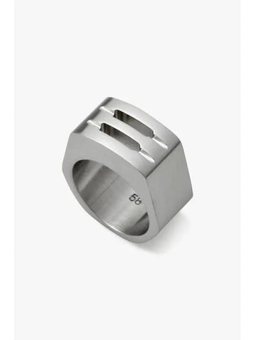 MEN Grill Brass Ring Silver - RICK OWENS - BALAAN 1