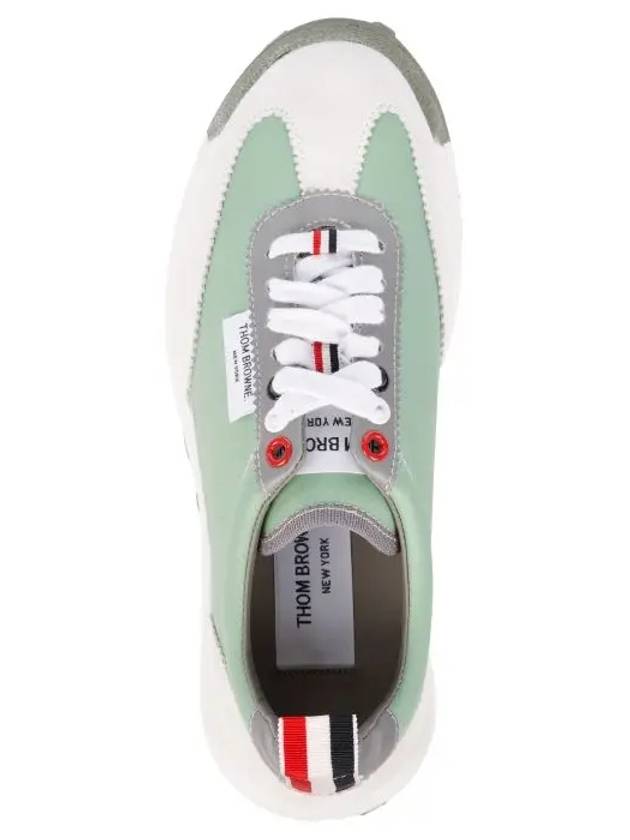 RWB Tech Runner Reflective Low Top Sneakers Green - THOM BROWNE - BALAAN 5