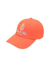 Logo Embroidered Baseball Cap Hat AC962CE - SPORTY & RICH - BALAAN 2