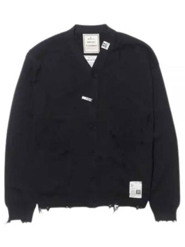 Destroyed Cardigan Black - MAISON MIHARA YASUHIRO - BALAAN 2