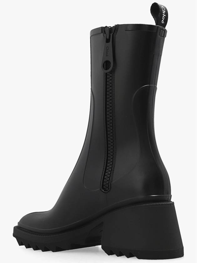 Chloé 'Betty’ Heeled Ankle Boots, Women's, Black - CHLOE - BALAAN 5