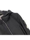 Soft Shell Brushed Lining Zip Up Hoodie Black - STONE ISLAND - BALAAN 3