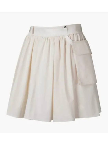 GOLF Women s Detachable Pocket Pleated Skirt DO12WFSK24 - DESCENTE - BALAAN 1