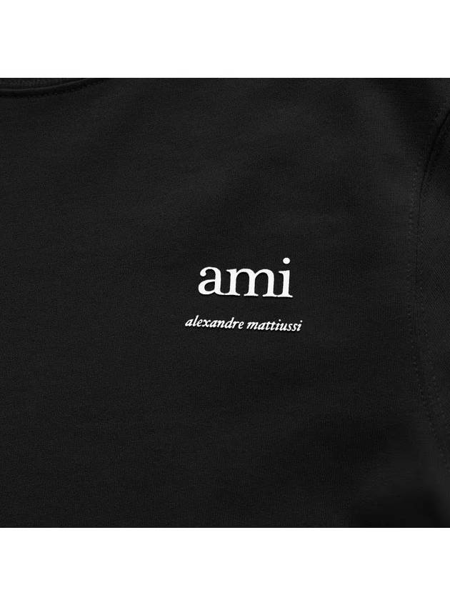 Alexandre Mattiussi Long Sleeve T-Shirt Black - AMI - BALAAN 4